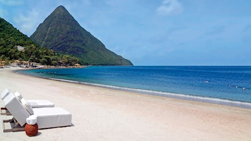 Sugar Beach, A Viceroy Resort, Saint Lucia - Pitons View